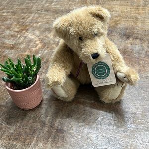 Boyd’s bears collectiable Heath II 1990’s 10 inch fully jointed cute face NWT